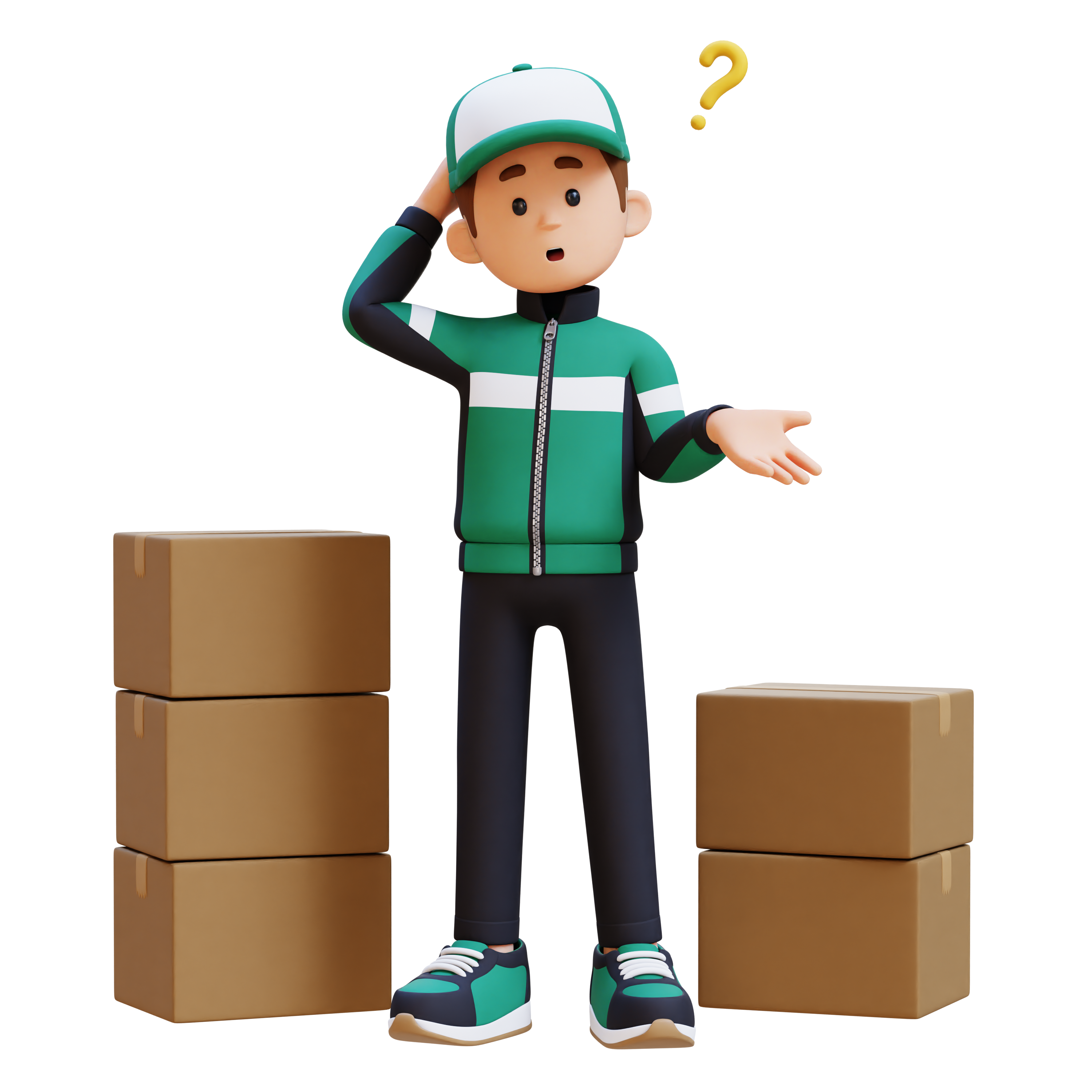 BADOU Logistics team and delivery service